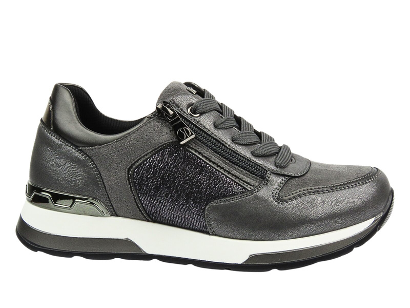 Pohodlné dámské tenisky z ekologické kůže šedé Inblu IN-390