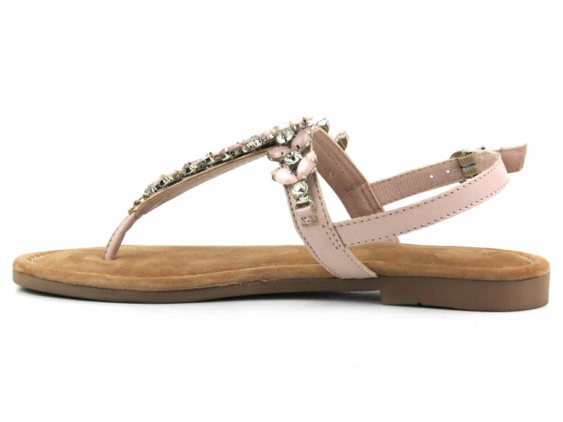 Dámské sandály, žabky - Marco Tozzi 2-28188-20, růžové II