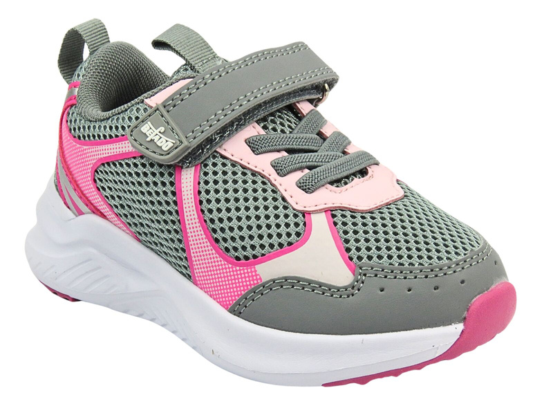 Dívčí sportovní boty BEFADO 516Y172 šedé se suchým zipem