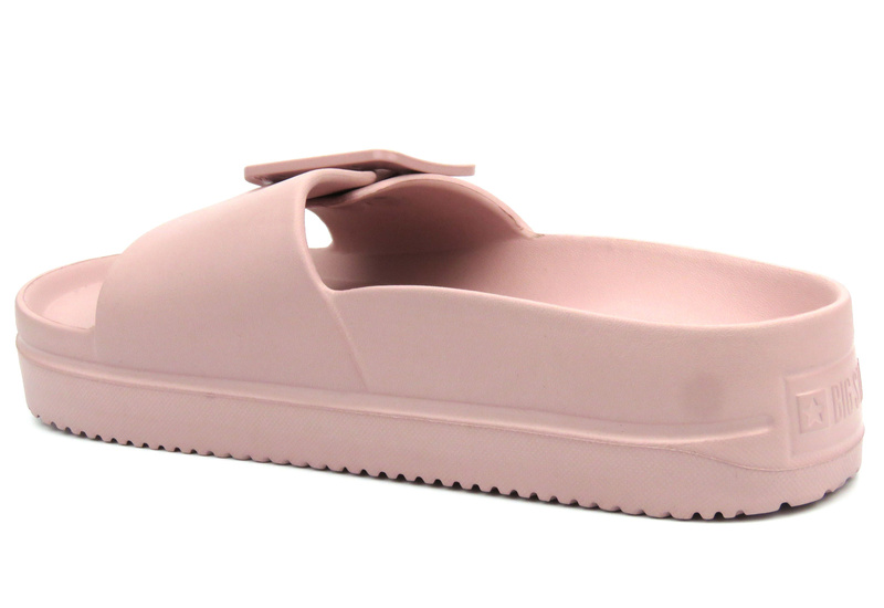 Dámské pěnové žabky s přezkou - Big Star NN274A663, růžové