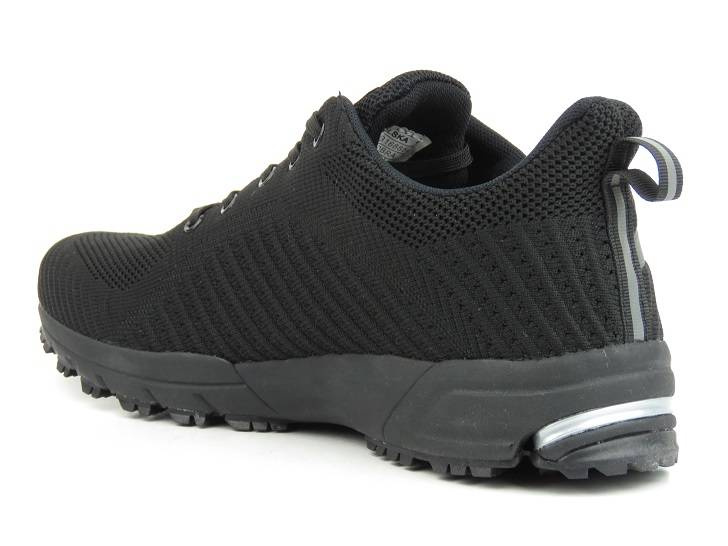 Pánská sportovní obuv ze síťoviny - DK Running VB16885, černá