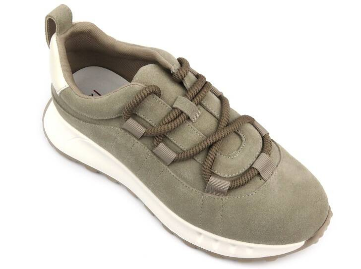 Dámské kožené tenisky - Artiker 54C1409, béžová barva