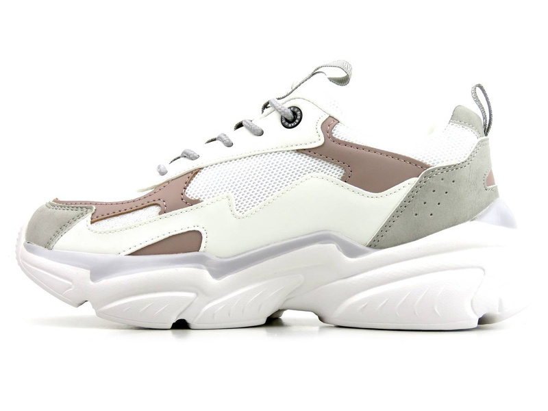 Sportovní obuv, dámské tenisky BIG STAR Memory Foam HH274255, bílá