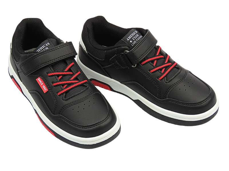 Dětská sportovní obuv černá American Club ES 148