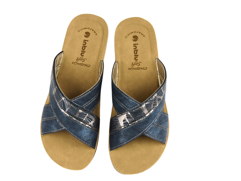 Dámské pantofle INBLU TP-49, tmavě modré