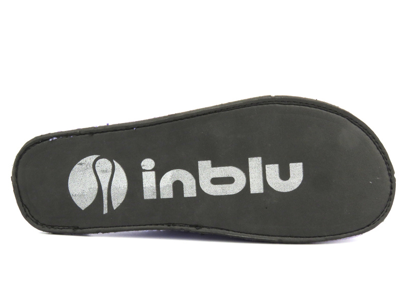 Dámské pantofle s ozdobnými krystaly - INBLU BS-46, modré