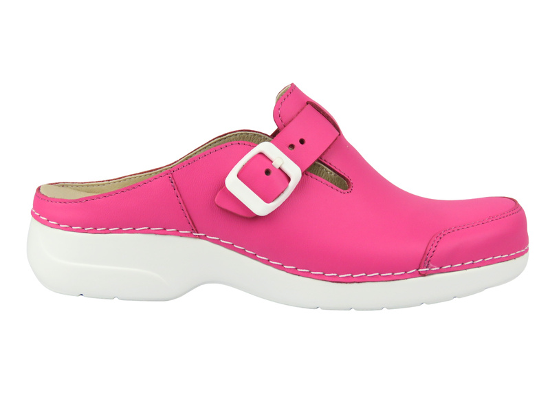 Pohodlné dámské nazouváky Nursing Care PE9409 Noruega, fuchsiové