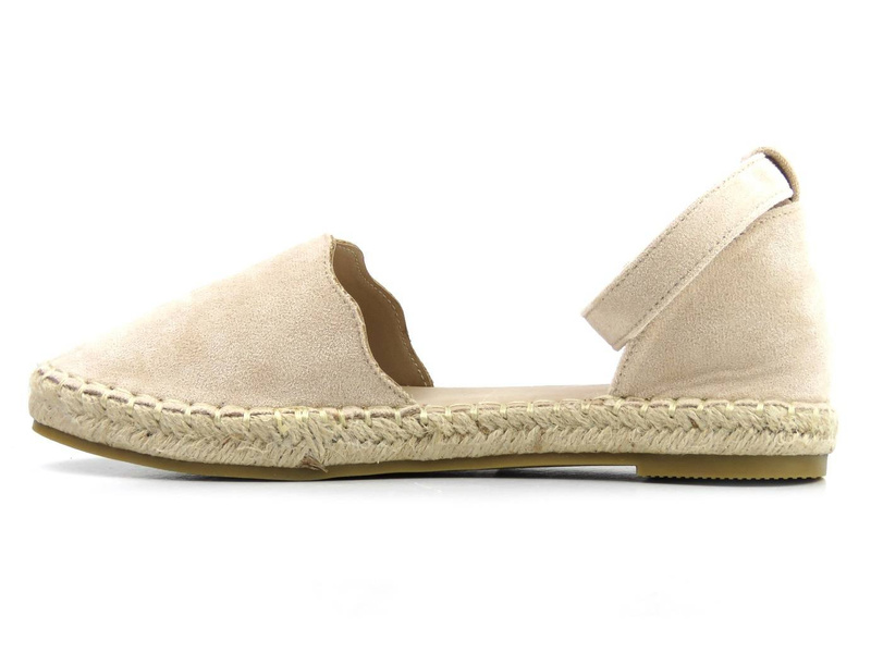 Espadrilky, dámské sandály Evento 22SD35-4591, béžové