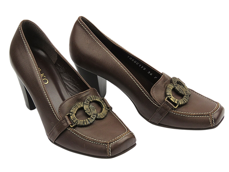 Béžové kožené lodičky - ZYCH&STASZEWSKI 2377