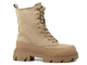 Dámské kotníkové boty z ekologické kůže - Potocki 22-11067, béžová