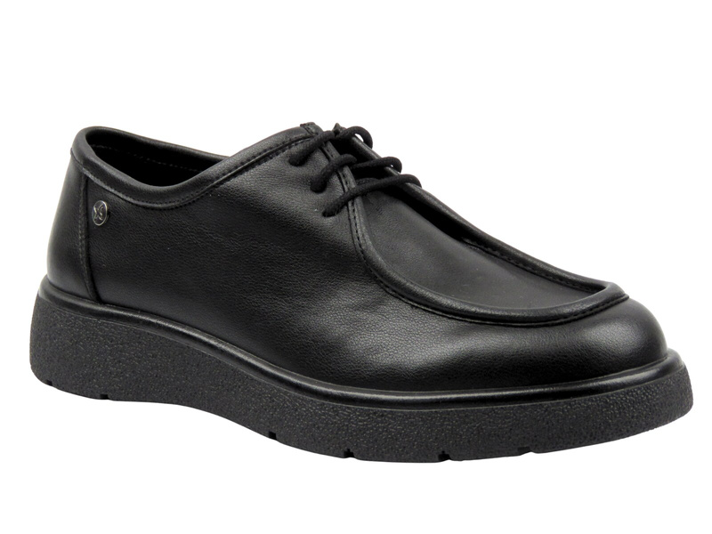 Dámské kožené polobotky černé Maciejka K7189-01/00-1