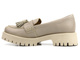 Béžové dámské boty a mokasíny Maciejka 05497