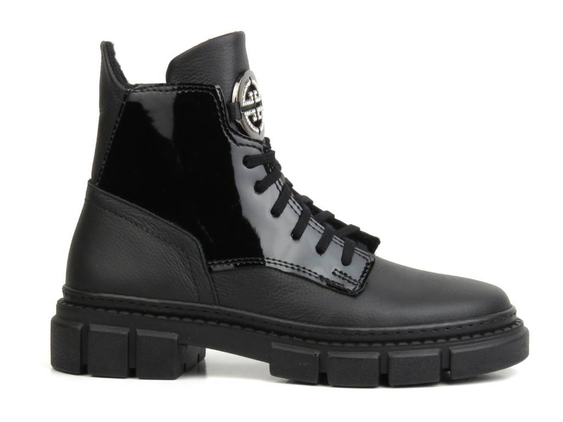 Dámské boty polské značky - Waldi 1169, černé