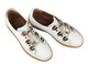Dámské kožené nízké boty Nika Comfort 0286-401, bílé