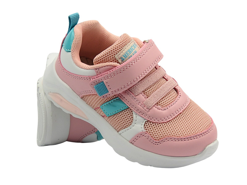 Dětská sportovní obuv - American Club HA 51/22, růžová