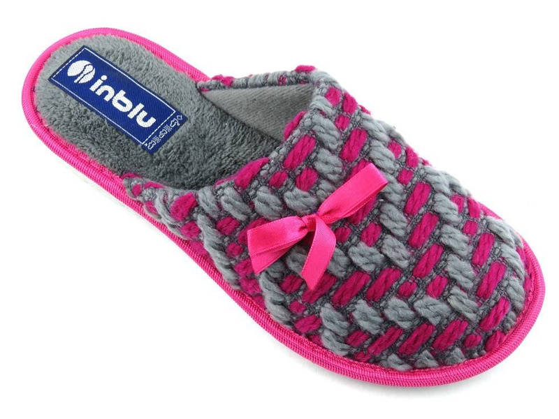 INBLU JANA měkké dámské pantofle, růžové