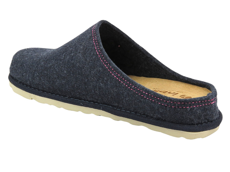 Dámské plstěné pantofle - Inblu CS-37, modré