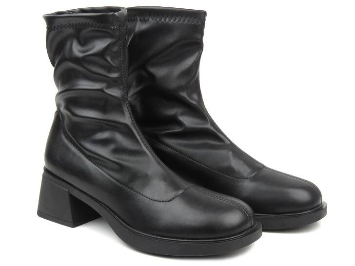 Dámské kotníkové boty na vysokém podpatku – Evento 23BT35-6449, černé