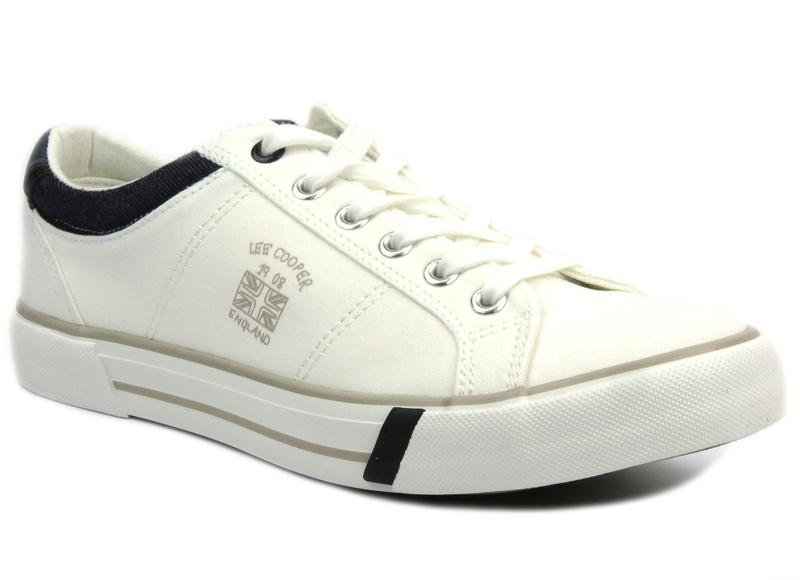 Pánské kotníkové tenisky - Lee Cooper LCW-24-02-2145, bílé