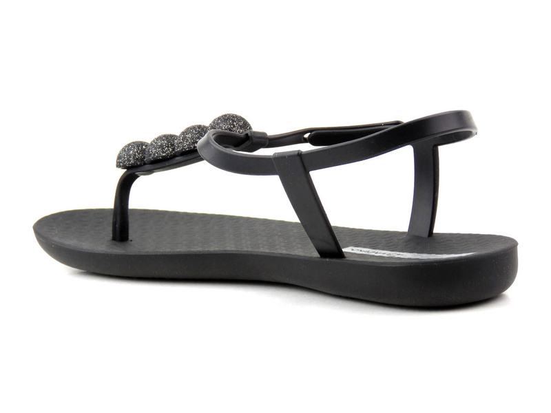 Elegantní dámské sandály s lesklými kuličkami - Ipanema 26751, černá