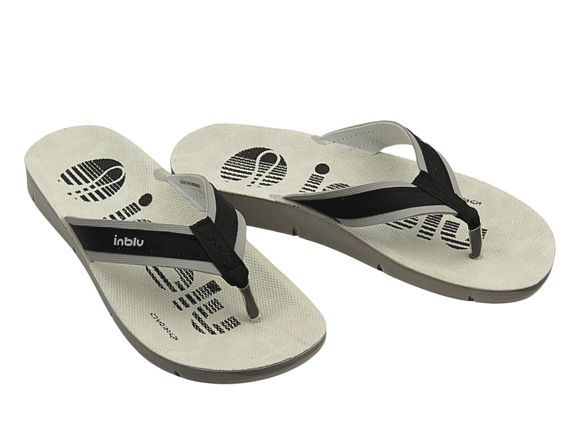 Pohodlné pánské žabky – INBLU CM-33, černé