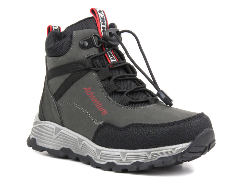 Dětské trekové boty, zimní boty - Novinky 23DZ23-6588, šedá