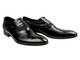 Elegantní pánské polobotky z pravé kůže Conhpol C00C-6714-0927-00S01, černé
