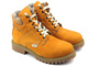 Dámské kožené boty zateplené vlnou - HELIOS Komfort 616/2G, camel