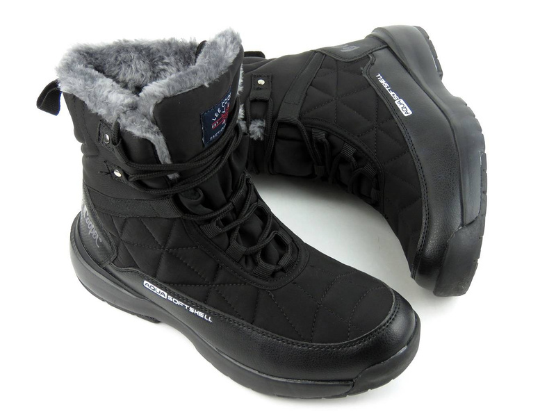 Dámské sněhule Aqua Soft Shell - LEE COOPER LCJ-21-17-0590L, černé