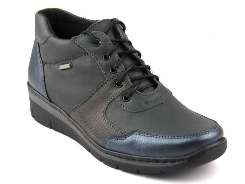 Pohodlné dámské sportovní boty - HELIOS Komfort 563, šedá