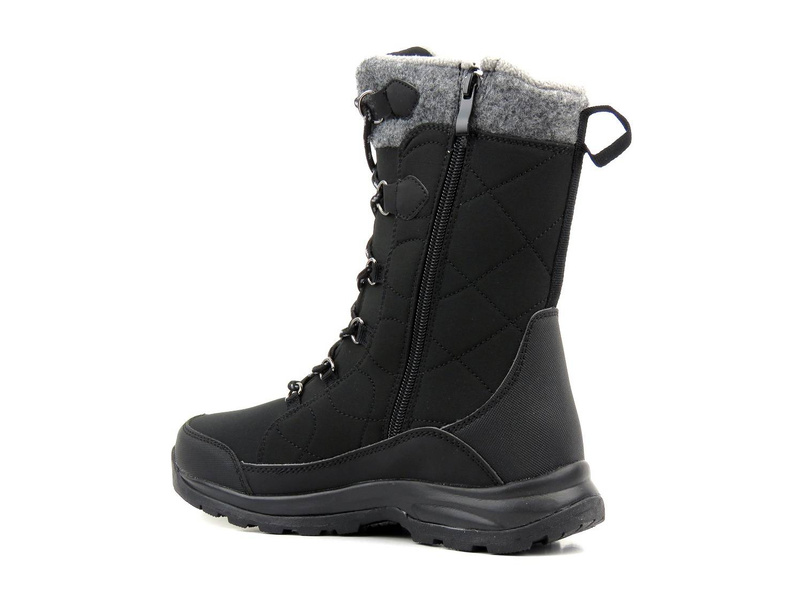 Dámské vysoké sněhule DK TECH Aqua SoftShell 2105 černé a šedé