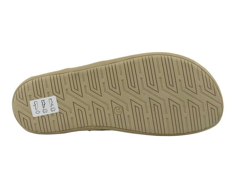 Dámské kožené minimalistické barefoot boty Helios Komfort 715-2B, oranžové