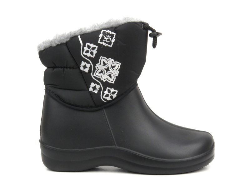 Teplé dámské sněhule - Realpaks D-335, černé