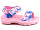 Dětské pěnové sandály na suchý zip - AXIM 2234, růžové