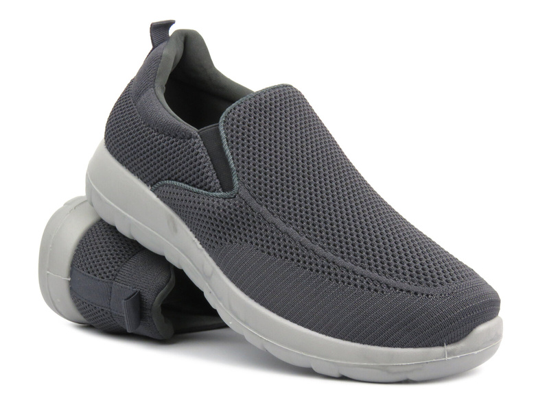 Pohodlná pánská sportovní obuv - NEWS 22MN02-4826, šedá