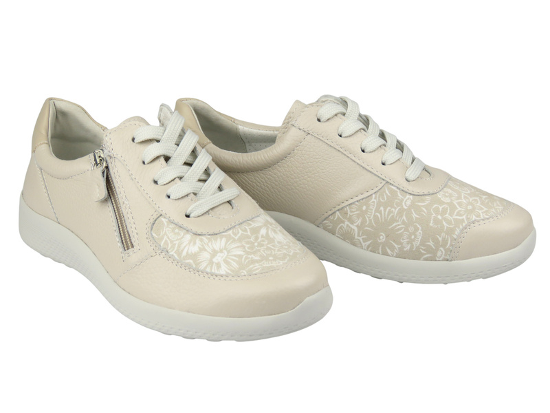 Pohodlné dámské polobotky na halluxy Comfortabel 951317-55 béžové