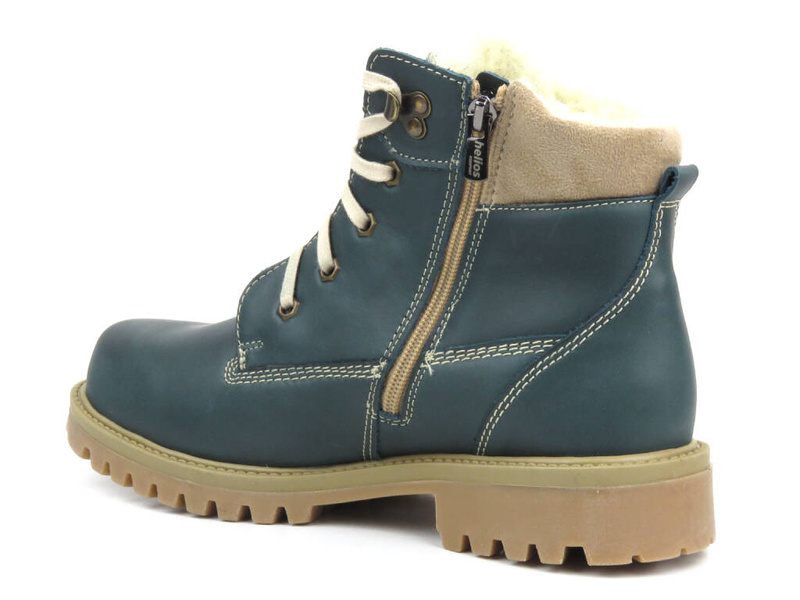 Trappery, pánské holínky s vlnou - HELIOS Komfort 822, zelené