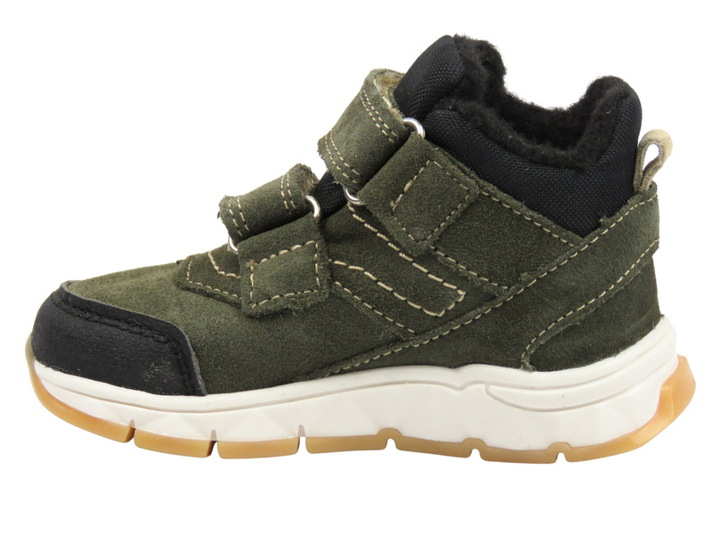 Dětské kotníkové boty na suchý zip - Jamet 1125, Zelené