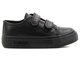 Dětské a mládežnické tenisky z ekokůže - BIG STAR KK374092, černé