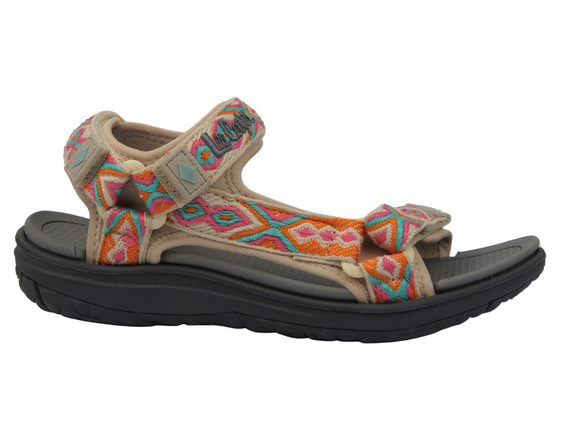 Sportovní dámské sandály - Lee Cooper 25-34-3563L, béžové