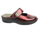 Pohodlné žabky Dámské dřeváky BERKEMANN Heliane 03457-267 Maroon Slip-on