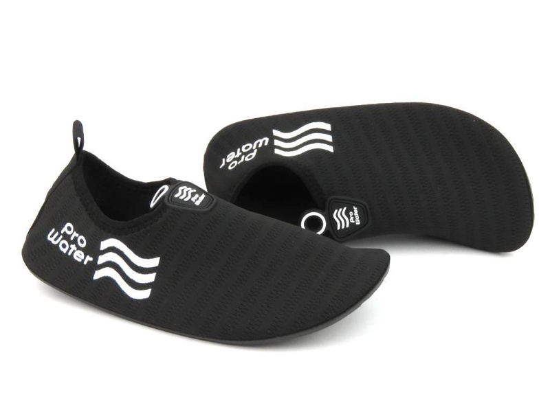 Dámské boty do vody, plavání / na mořské ježky a kameny - ProWater 23-34-114L, černá