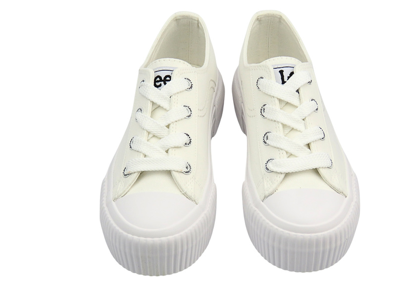 Dámské tenisky na platformě, bílé – Lee 50251001.1FG