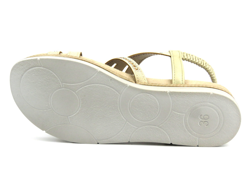 Pohodlné dámské sandály - INBLU SA-47, zlaté