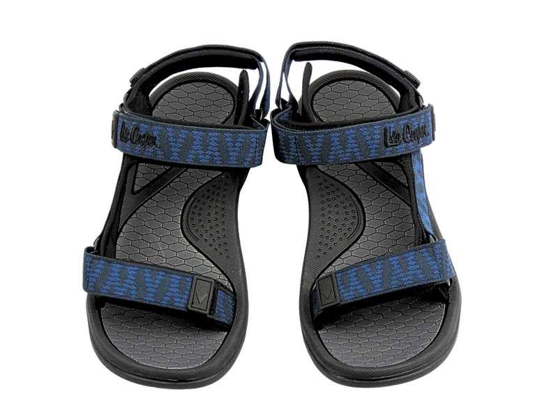 Sportovní pánské sandály na suchý zip - Lee Cooper 22-34-0960M, černé