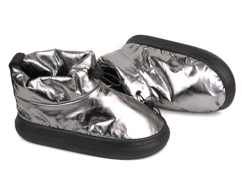Eskymák, mukluk, dámské boty - Venezia AND31, stříbrná