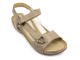 Kožené dámské sandály polské značky HELIOS Komfort 249, béžové