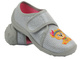 Měkké pantofle, dětské boty s duhou - BEFADO 902Y020, šedá