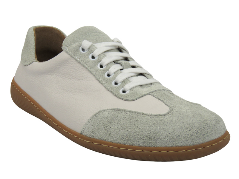 Pánské kožené boty se zvýšenou šířkou H - Wasak 0742, bílá