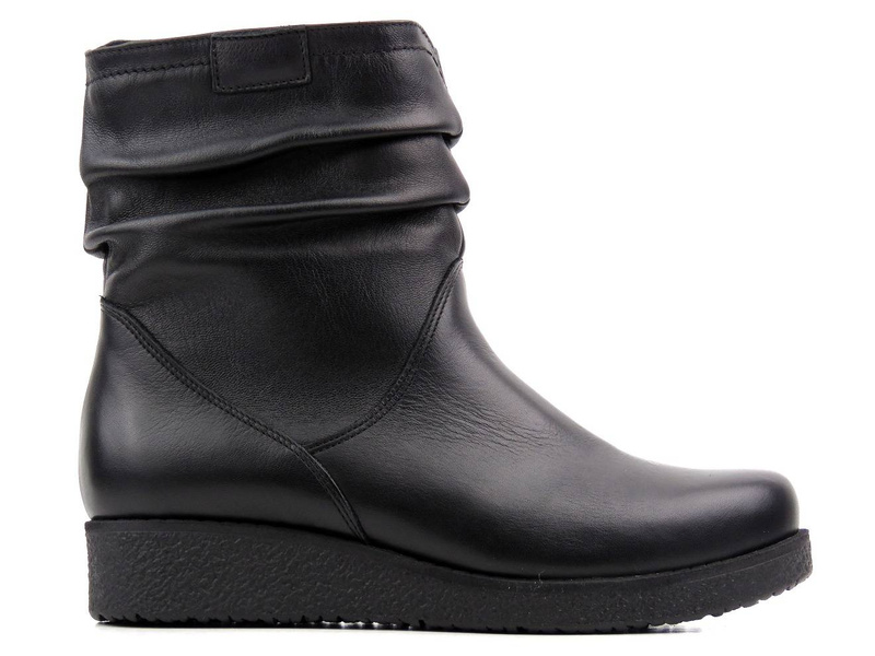 AXEL Kosela 9092 zateplené dámské kozačky, černé